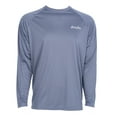thumbnail image 2 of Bimini Bay Outfitters Hook M' Men's Long Sleeve Shirt - Shark Slam Grisaille, 2 of 6