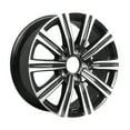 thumbnail image 2 of Thewheeldepot Lexus  Aluminum Wheel 20x8.5 5x150mm Black Machine Face 1 Pc., 2 of 8