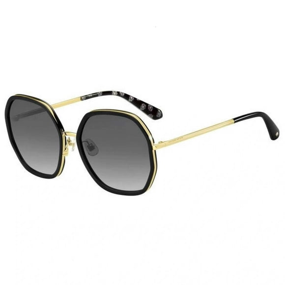 Kate Spade NICOLA/G/S 0RHL Women's Gold/Black Geometric Sunglasses