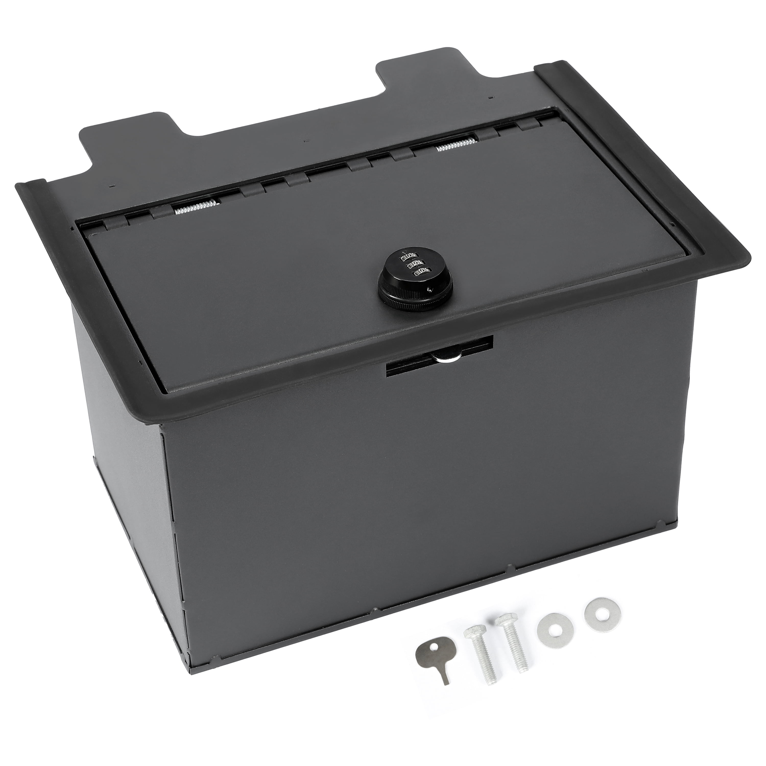 Kojem Chevy Center Console Gun Safe Box with Lock, Steel