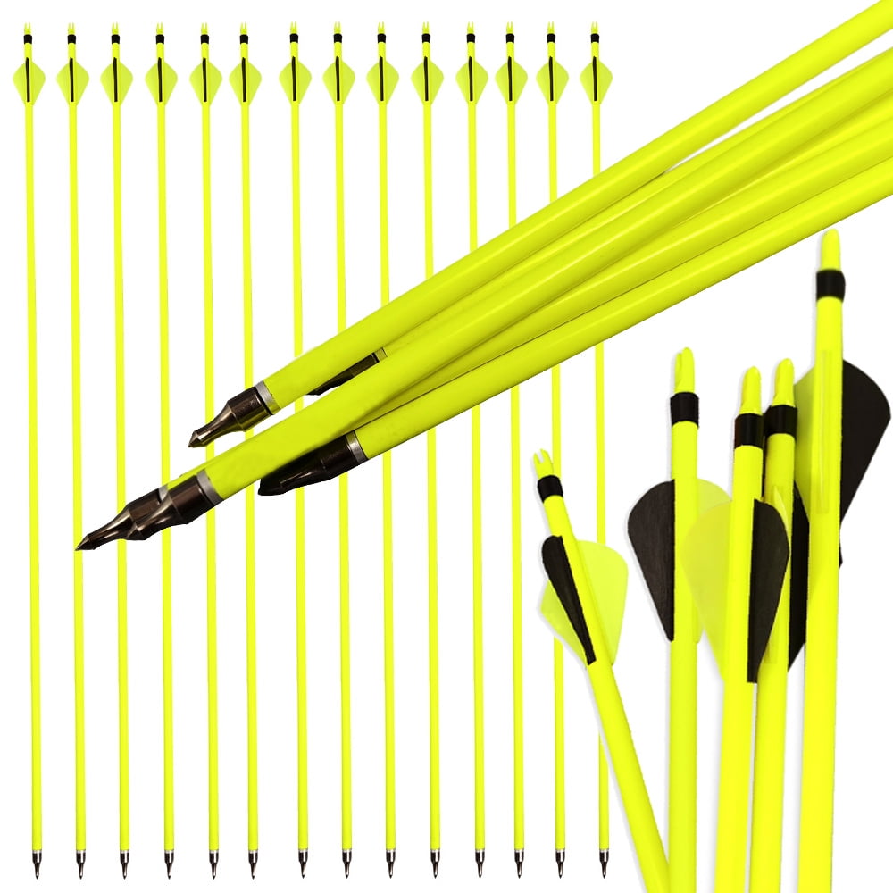 AMEYXGS Archery 30 Archery Carbon Arrows Target Compound Recurve Bow Hunting