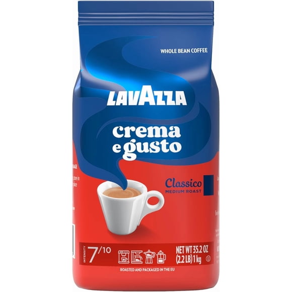 Lavazza - Crema e Gusto 1KG Whole Bean Coffee - Medium Roast