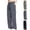 Dark Gray, variant on Mens Lightweight Cargo Parachute Pants Elastic Waist Drawstring Multi-Pocket Casual Pants Black L