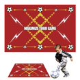 thumbnail image 1 of YSTIANN Diatomite Soccer Training Mat - 24x35 Inch Non-Slip Football Practice Pad, Indoor Quiet Footwork Exercise Mat for Home Use, Dirt Resistant Skills Development Mat WJ94-5170, 1 of 7