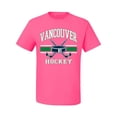 thumbnail image 2 of Wild Bobby City of Vancouver Hockey Fantasy Fan Sports Men's T-Shirt, Neon Pink, 4X-Large, 2 of 5