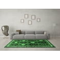 thumbnail image 3 of Ahgly Company Indoor Rectangle Persian Emerald Green Traditional Area Rugs, 2' x 3', 3 of 4