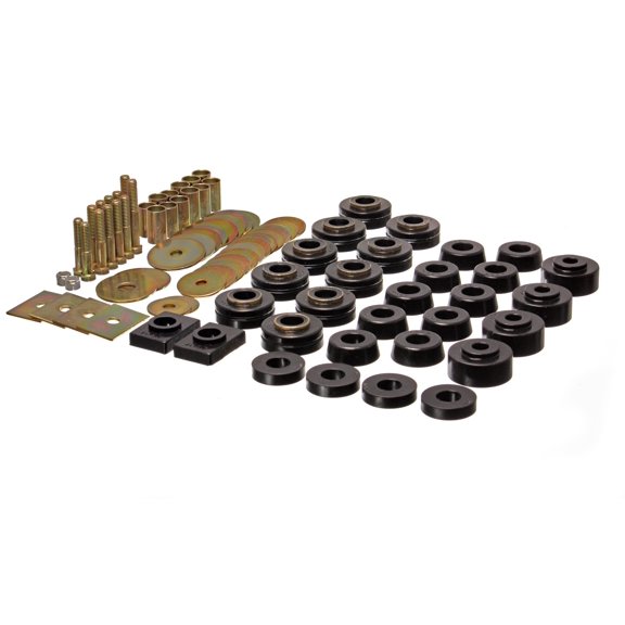 Energy Suspension Body Mount Set - Black Fits select: 1969-1972 BUICK SKYLARK