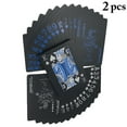 thumbnail image 2 of 2 Decks Plastic Playing Card Waterproof Poker Card Deck Poker Playing Card, 2 of 10