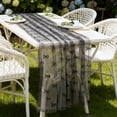 thumbnail image 6 of SLYNSHome Black Bow Tulle Table Runner, 75x180 cm Semi Transparent Gauze Table Flag, Sheer Bow Print Table Decor for Home Dining Holiday Decoration, 6 of 6