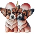 thumbnail image 2 of Ovzne Couple Dog Pendant On Clearance, 2 of 6