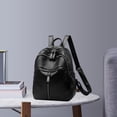 thumbnail image 3 of PU leather Girls Women Backpack School Shoulder Bag Rucksack Tote Bookbag, 3 of 7