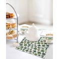 thumbnail image 4 of St Patrick's Day Kitchen Dish Towels for Drying Dishes Set of 2, Spring Four Leaf Shamrock Spring Watercolor Waffle Weave Microfiber Hand Tea Bathroom Towels Quick Dry & Absorbent Towel 12x12, 4 of 7