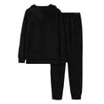 thumbnail image 3 of UKAP Conjunto de dos piezas para mujer, chándal de manga larga, conjunto de Jogger, sudaderas con capucha y pantalones de chándal cálidos para mujer, conjuntos informales con capucha, 3 of 4