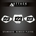 thumbnail image 2 of Attack Graphics Number Plate Backgrounds for KTM 50 SX Junior 2008, 2 of 4