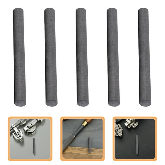 10pcs Graphite Carbon Rods Diameter 6mm Conductive Rods Crucible Melting Gold And Silver Stirring Rods