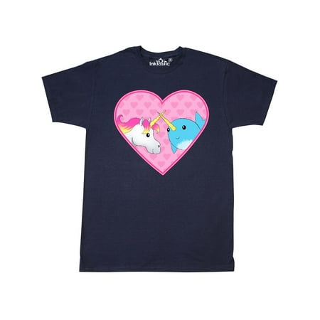 Cute Unicorn and Narwhal Couple T-Shirt
