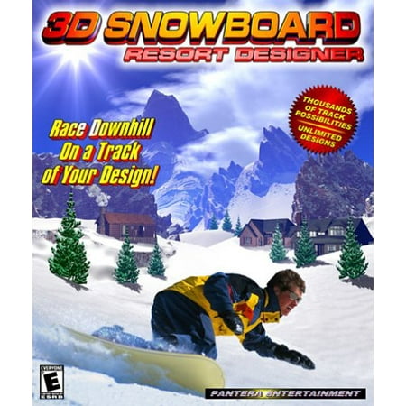 3D Snowboard Resort Designer - PC (Best Snowboarding Games Pc)