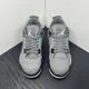 thumbnail image 3 of Size 5Y - A i r-Jor-dan 4 Retro GS ‘Cool Grey’ Boy’s Shoes, 3 of 6