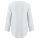 thumbnail image 4 of UMfun - Blusas de talla grande para mujer, con cremallera frontal, cuello en V, manga 3/4, estilo túnica informal de verano con mangas con puños, tallas S-5XL, 4 of 7