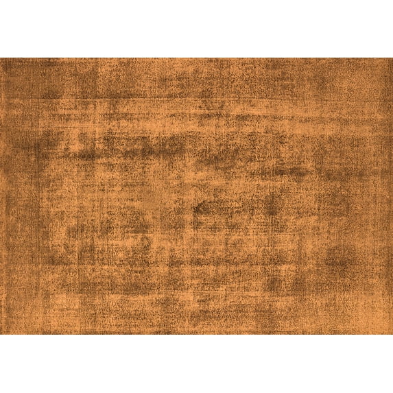 Ahgly Company Indoor Rectangle Oriental Orange Industrial Area Rugs, 2' x 4'