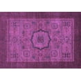 thumbnail image 1 of Ahgly Company Indoor Rectangle Abstract Purple Modern Area Rugs, 4' x 6', 1 of 4