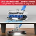 thumbnail image 6 of Cordless Vacuum Cleaner,Lightweight Stick Vacuum,6 in1 Self-Standing,Rechargeable Vacuum Cleaners for Pet Hair,Carpet,Hardwood Floor V80(Red), 6 of 8