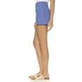 thumbnail image 2 of Zinke Women's Cover-up High Rise Carter Shorts, Small, Blue Diamond Print, 2 of 3