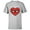 Athletic Heather, variant on Spider-Man Heart - Short Sleeve T-Shirt for Kids - Customized-White