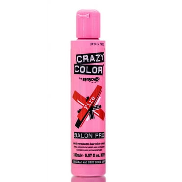 Crazy Color Crazy Color Salon Pro Semi Permanent Hair Color - 56 Fire , 5.07 oz Hair Color