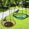 thumbnail image 2 of 2 Piezas Comedero para Pájaros Colgante para Exteriores Decoración de Jardín Bandeja Baño para Pájaros Bebedero de Agua Alimentador para Mascotas para Suministros para Mascotas,A, 2 of 5