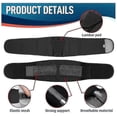 thumbnail image 3 of Back Brace For Lower Back Pain, Back Support Belt For Women & Men, Breathable Lower Back Brace With, 3 of 5
