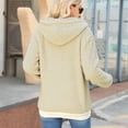 thumbnail image 4 of Vedolay Coat Women Single Outwear Mid Long Coat Jacket A,L, 4 of 4