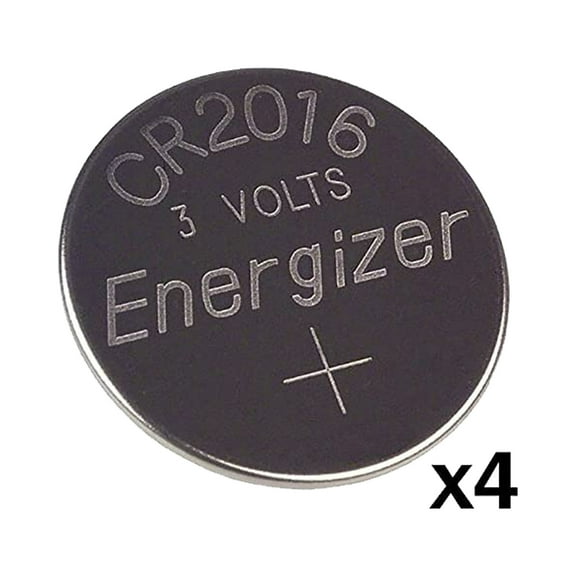 4pcs -- Energizer Cr2016 3v Lithium Coin Cell Battery Dl2016 Ecr2016 CR 2016