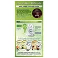 thumbnail image 2 of Garnier Nutrisse Nourishing Permanent Hair Color, 415 Soft Mahogany Dark Brown (Raspberry Truffle) 1.0 set Pack of 2, 2 of 2