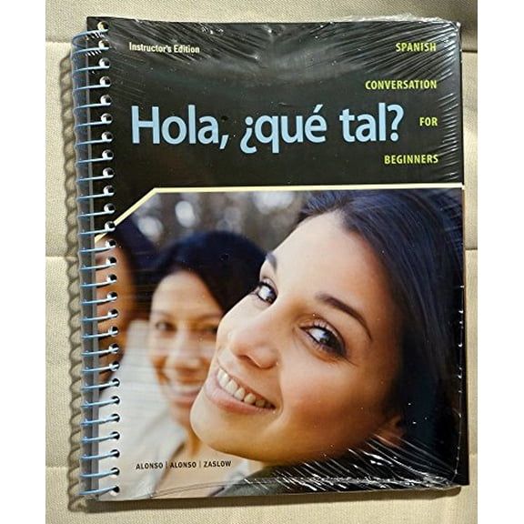 Pre-Owned Hola Que Tal Instructor's Edition, 9781600079825, 1600079822, Paperback, Instructor's Edition edition