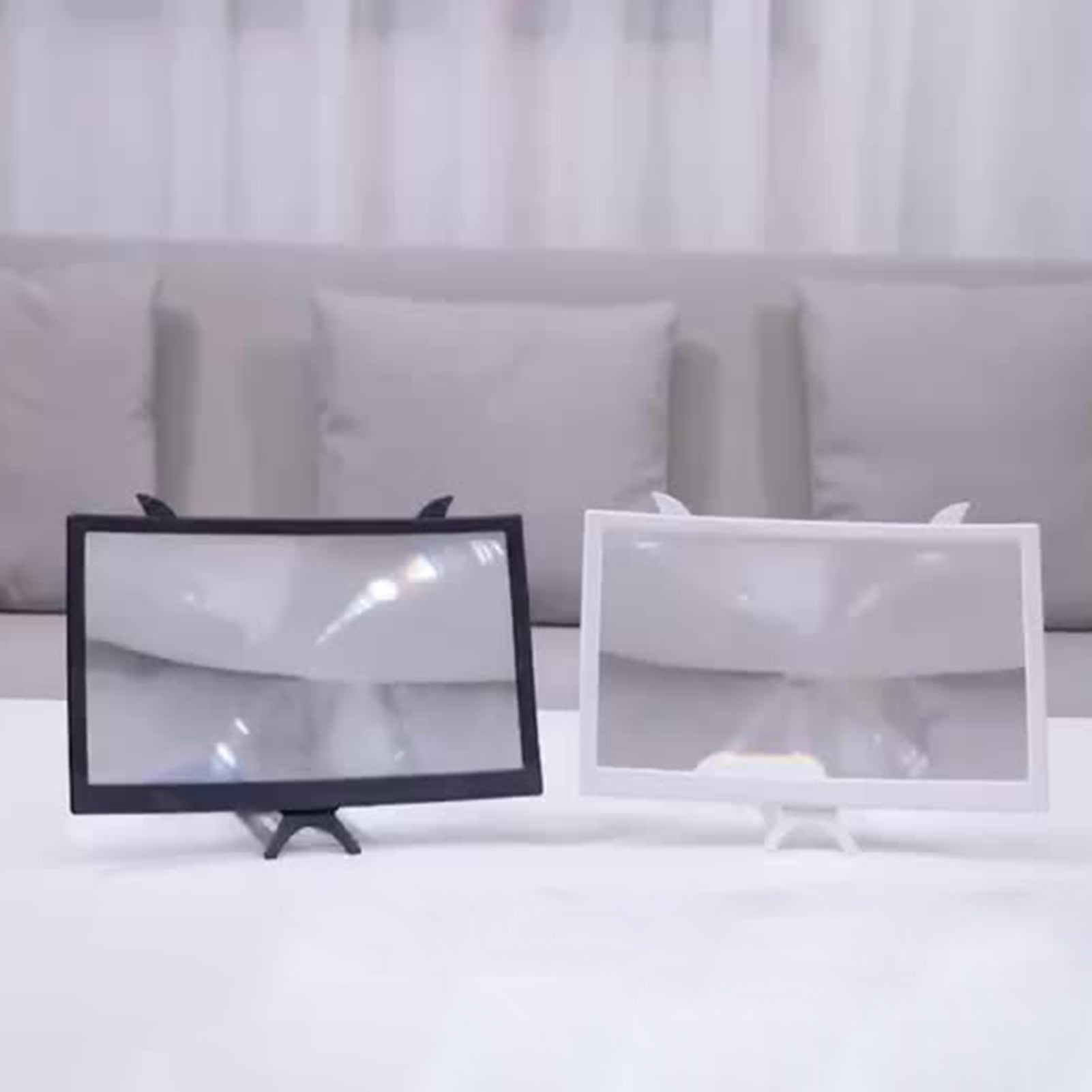 XWQ Phone Screen Magnifier Foldable 3D Highly Clear 10/14 Inch Curved