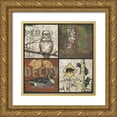 thumbnail image 1 of Phillips, Anita 26x26 Gold Ornate Wood Framed with Double Matting Museum Art Print Titled - Decoy, 1 of 4