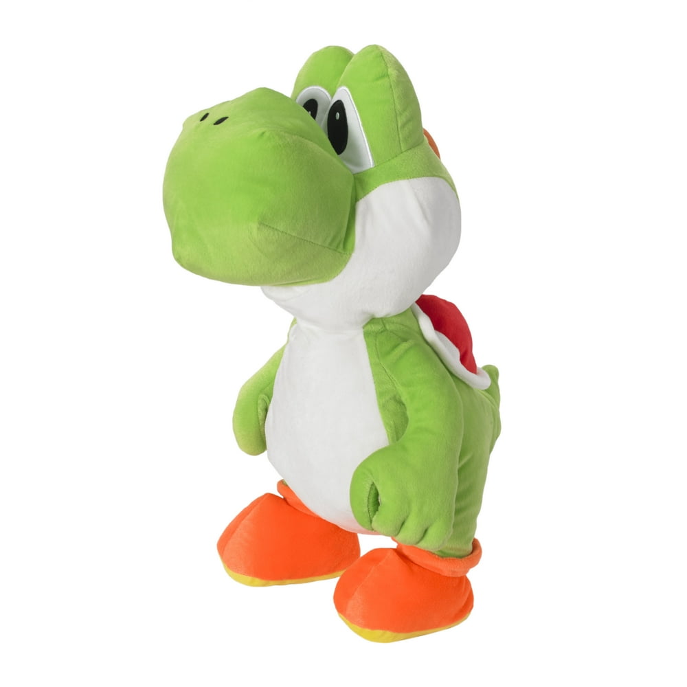 Super Mario Kids Yoshi Bedding Plush Cuddle Pillow Buddy