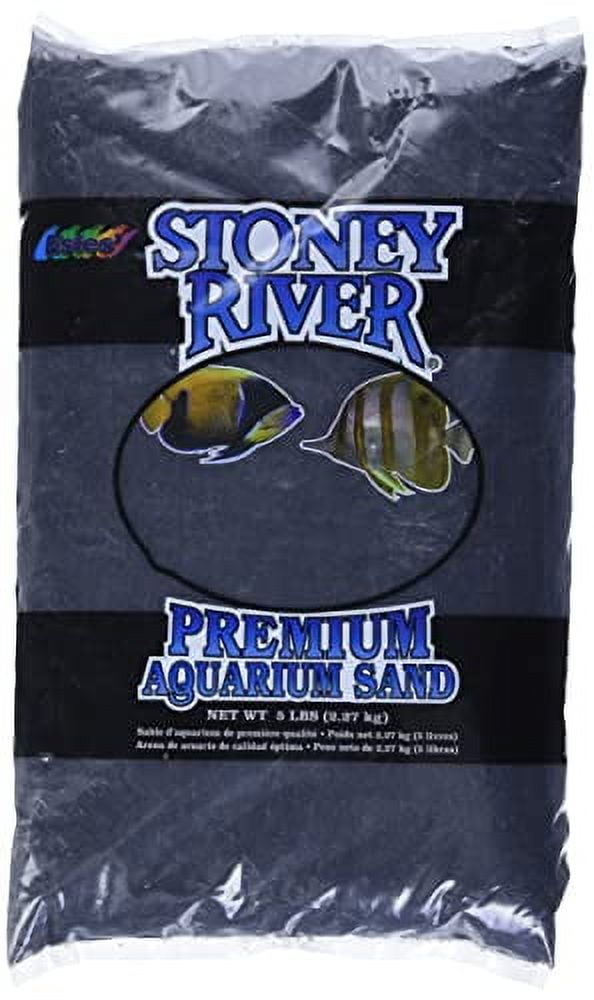 (2 pack) Stoney River Black Aquatic Sand 5-Pound Bag
