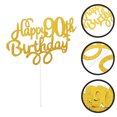 thumbnail image 4 of KAKOWELY 10 palitos para centro de mesa de 90 cumpleaños con letras y números, 4 of 4