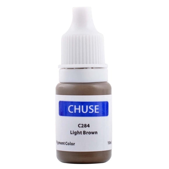 CHUSE PMU Pigmentos para cejas 0.35oz/10ml (C284 Marrón claro)