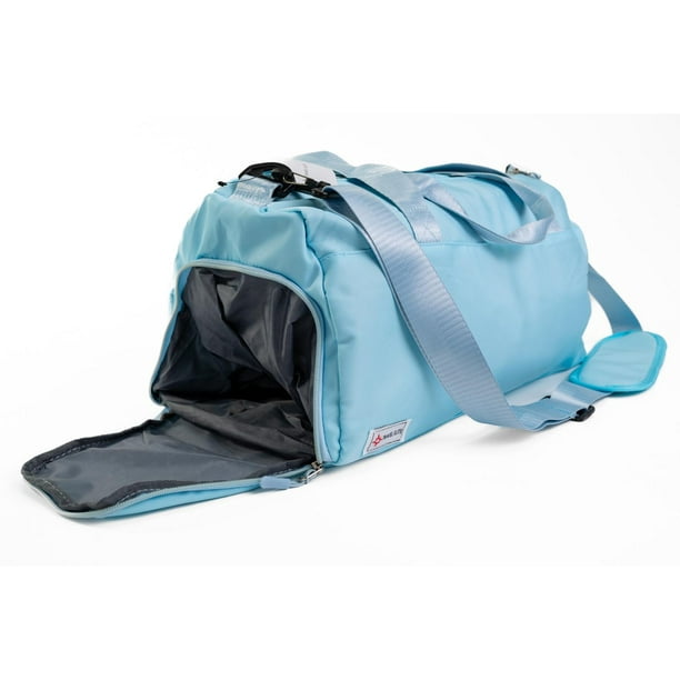 Maleta Deportiva Gym Mochila Gimnasio Viaje azul Travel Elite SportBag Walmart en linea