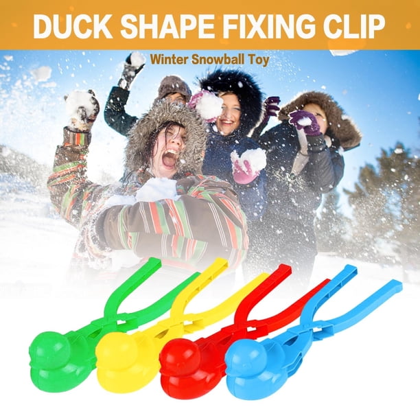 XWSHYW Juguetes para Niñas Fabricante de Bolas de Nieve para Niños, Herramienta de Molde de Arena para Nieve con Forma de Clip, para Invierno