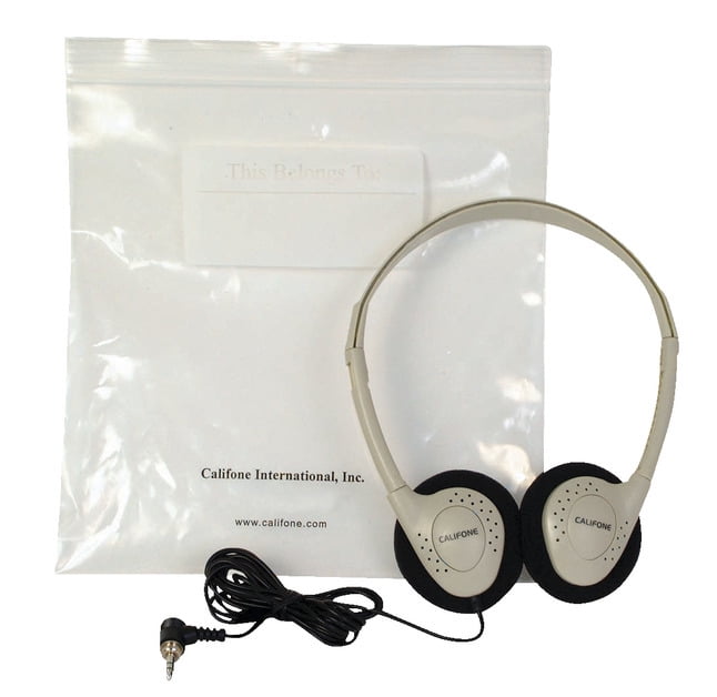 Califone Noise Cancelling On-Ear Headphone, Beige, CIICA2