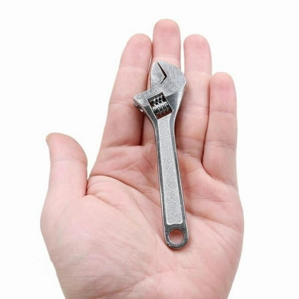 Llave inglesa ajustable | Mini llave de boca abierta para espacios reducidos, automoción, fontanería y reparaciones domésticas.