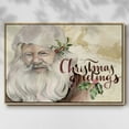 thumbnail image 2 of Christmas Greetings Collection A - Framed Gallery Wrapped Holiday Canvas - 17 x 25 - Natural Wood Frame, 2 of 8