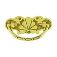 thumbnail image 2 of Renovators Supply Solid Cast Brass Cabinet Dresser Drawer Bail Pulls 2 3/4" Antique Scalloped Style Home Improvement Cupboard and Door Pull Handles Hardware, 2 of 9