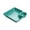 Mint Green, variant on 1pcs Chip Dip Serving Platter Set, Plastic Dumpling Plates with Sauce Compartment, Square Serving Dish Sushi Plates, Small Dip Tray for Appetizer