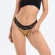 thumbnail image 3 of Gibobby Calzoncillos hipster Ropa interior de mujer Cintura Transpirable Levantamiento de cadera Calzoncillos Patrón Sexy Encaje G String Pantalones(Amarillo， L), 3 of 4