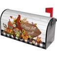 thumbnail image 5 of Fall Mailbox Covers Gnome Pumpkin Maple Magnetic Waterproof Post Box Cover Happy Fall Y''all Wraps Post Letter Box Cover Garden Decor Standard Size 18" X 21"in, 5 of 6